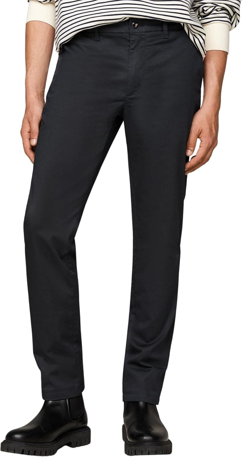 Tommy Hilfiger Calças chinesas para homem Denton Straight Leg