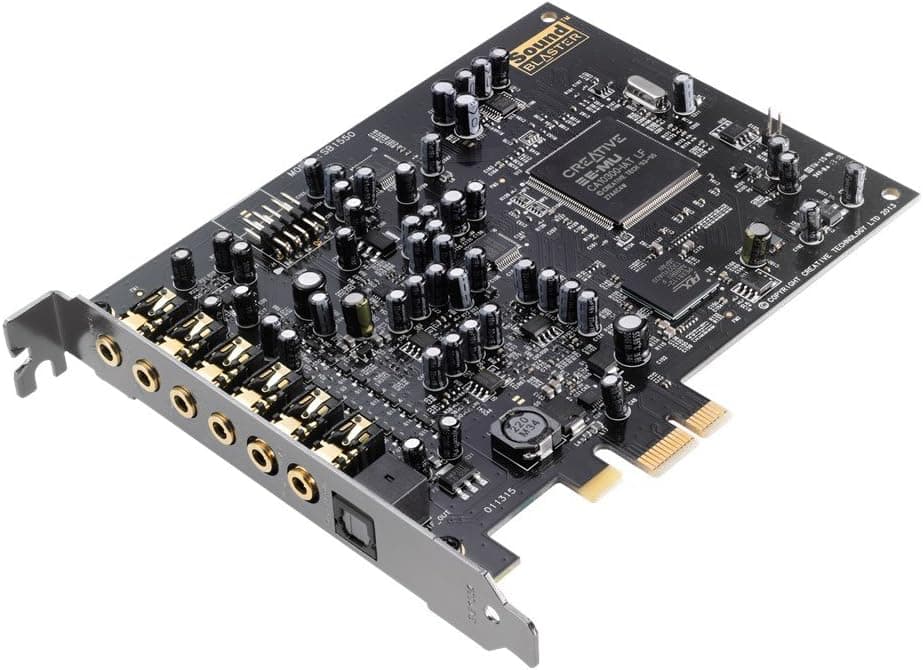Creative Sound Blaster Audigy 5/RX Placa de som interna