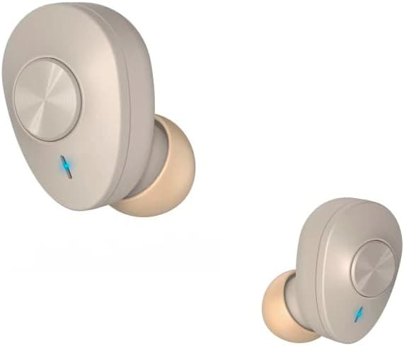 Hama Freedom Buddy Auriculares sem fios com Bluetooth, cor bege