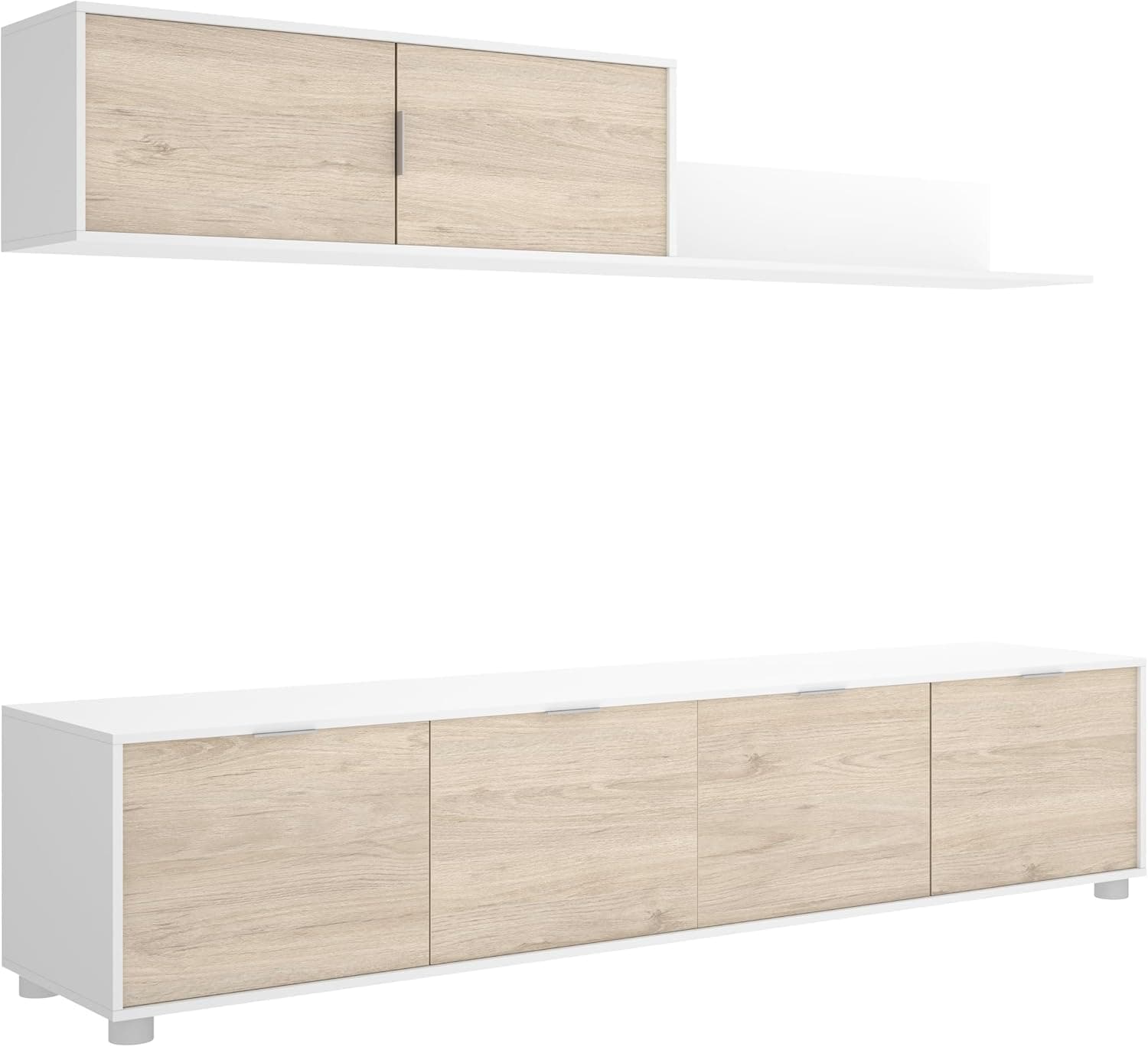 DEKIT GRUPO RIMOBEL LIMA - móvel compacto para TV - 43/35 x 200 x 40 cm