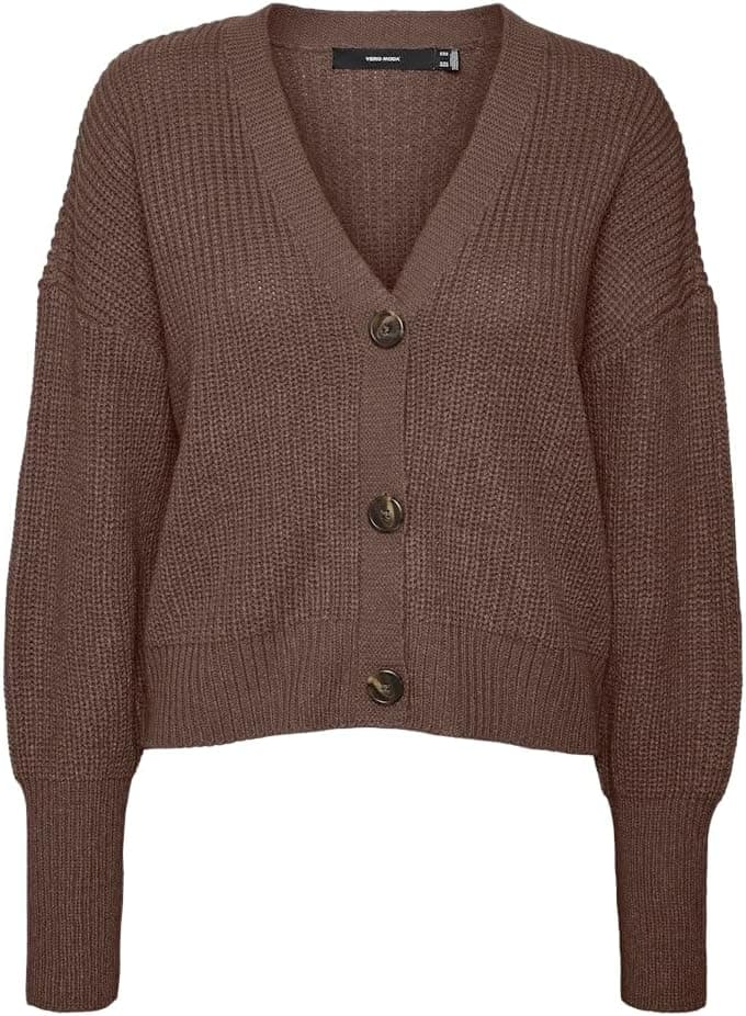 VERO MODA Knitted Cardigan VMLEA Knit Cardigan para Mulher
