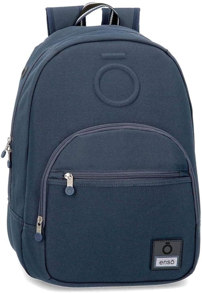 Enso Basic mochila infantil, azul, Mochila de 32 cm x 46 cm x 15 cm feita de poliéster