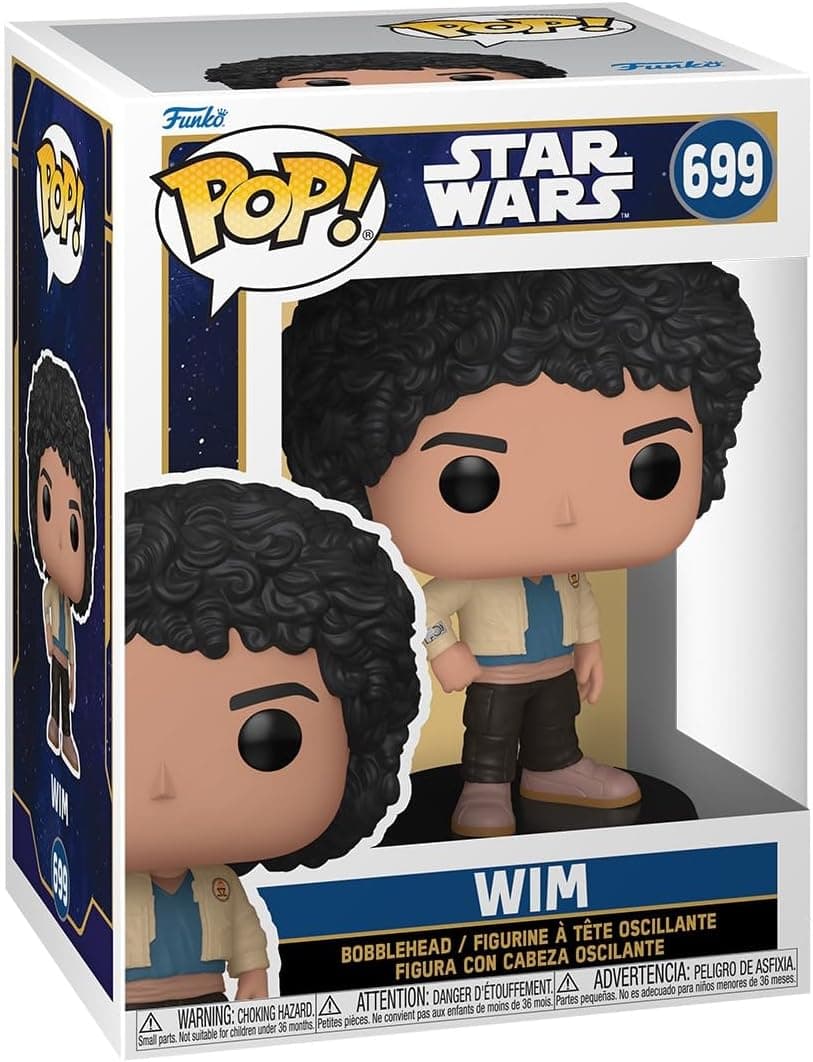 Funko Pop! Star Wars: Skeleton Crew - Wim - Figura de vinil colecionável - brinquedos para crianças e adultos - fãs de Star Wars