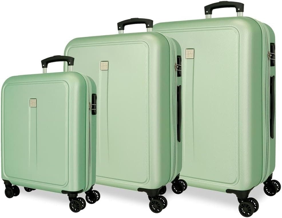 Roll Road Camboja Conjunto de 3 malas de viagem, 37 L, 56 L e 97L