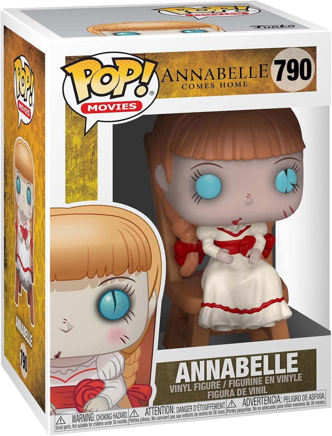 Funko POP! Vinyl: Movies Annabelle In Chair Collectible Figure - Figuras em miniatura colecionáveis para exposição - ideia de presente - Mercadoria Oficial 
