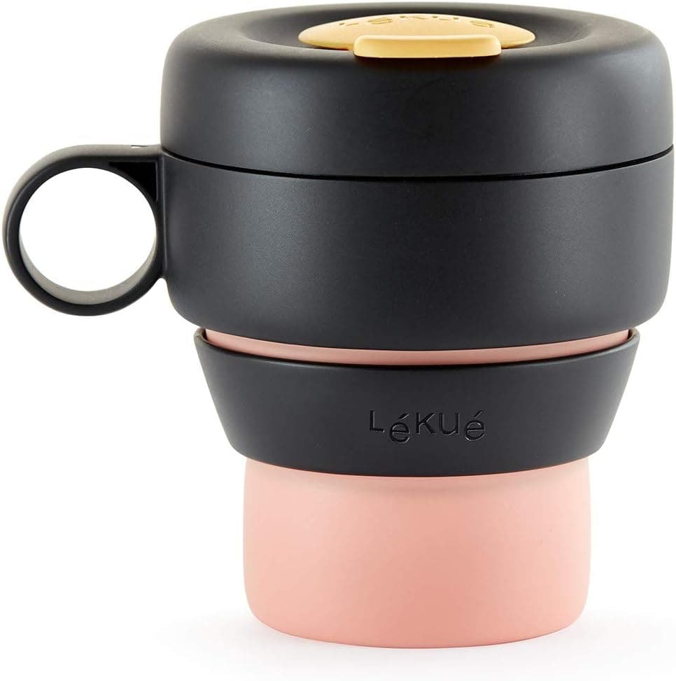 Lékué 301050 Caneca para chá ou café, 350 ml, em polipropileno
