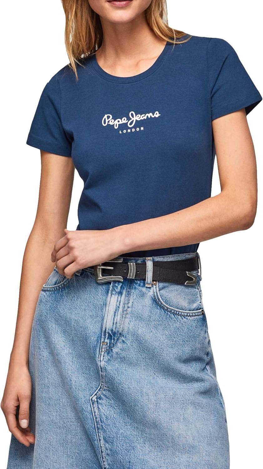 Pepe Jeans New Virginia | T-shirt em algodão para mulher
