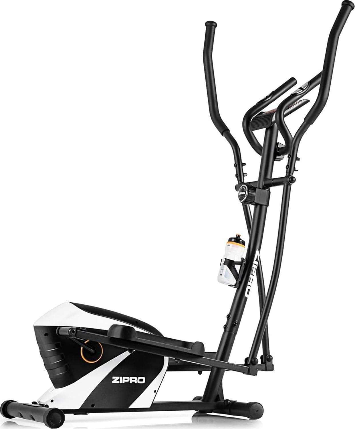 Zipro Elíptica Shox, resistência de até 120 kg, ideal para casa, equipamento de treino cardiovascular, máquinas de exercício, treinador doméstico, 8 níveis de resistência