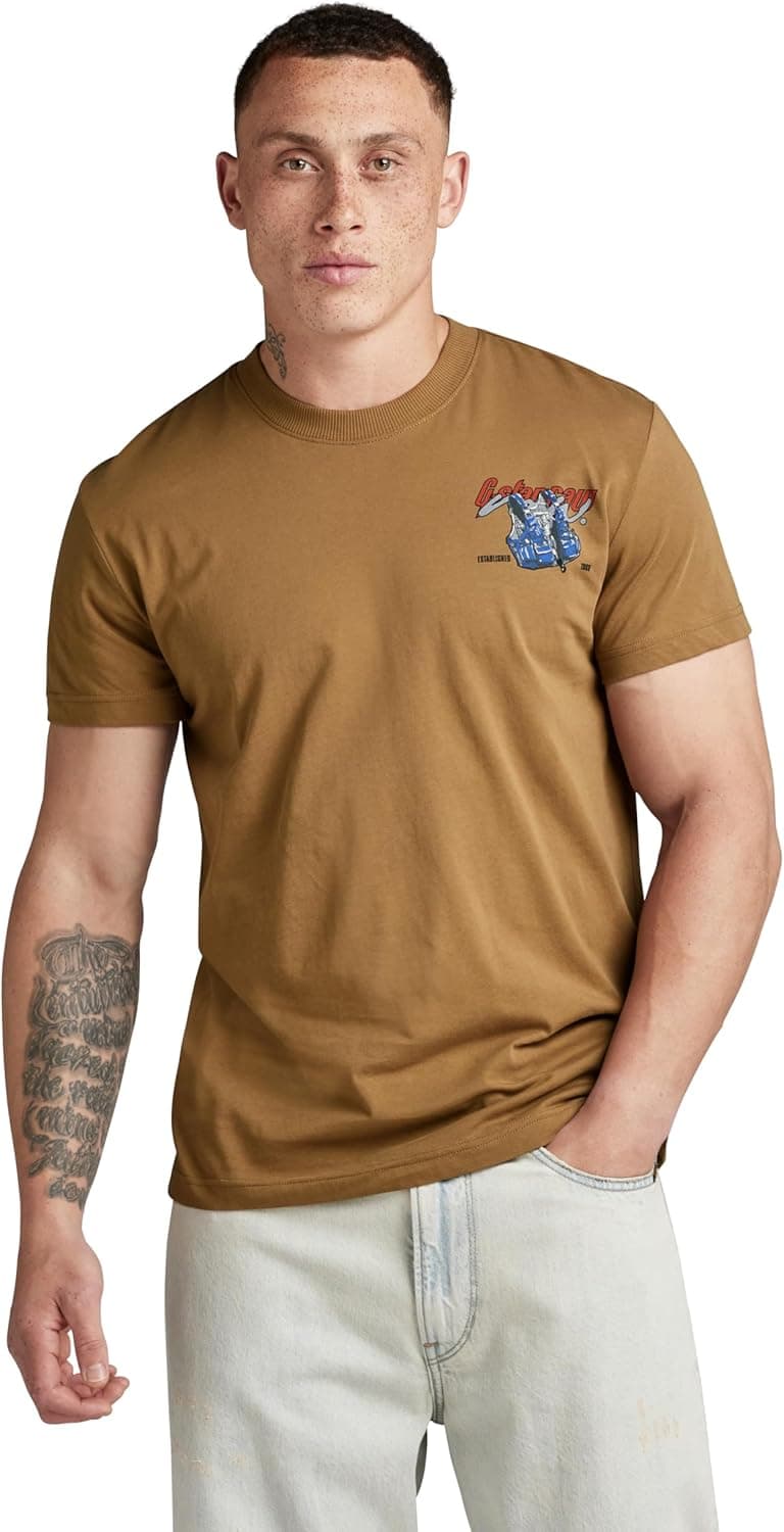G-STAR T-shirt Vest Back Graphic para homem