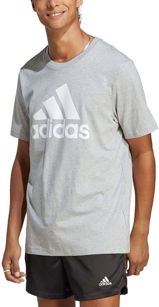 adidas Essentials Single Jersey Big Logo T-shirt de manga curta para homem