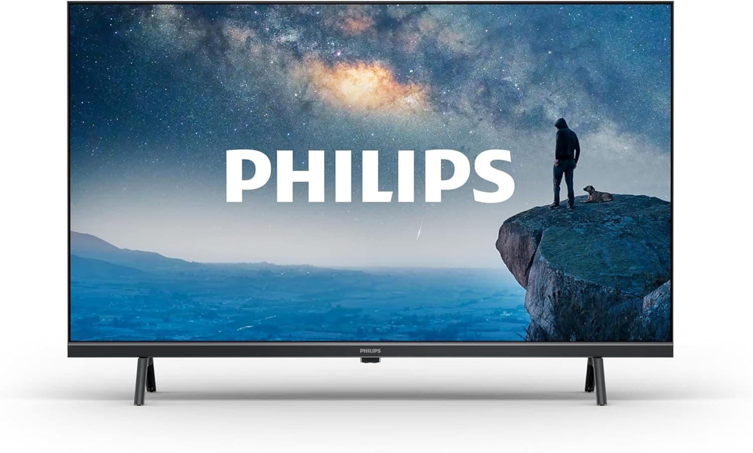 Philips 32PFS6109 Smart HD LED, ecrã de 32 polegadas com plataforma Titan OS, Pixel Plus e som Dolby áudio, funciona com Alexa e com o assistente de voz do Google - moldura preta mate