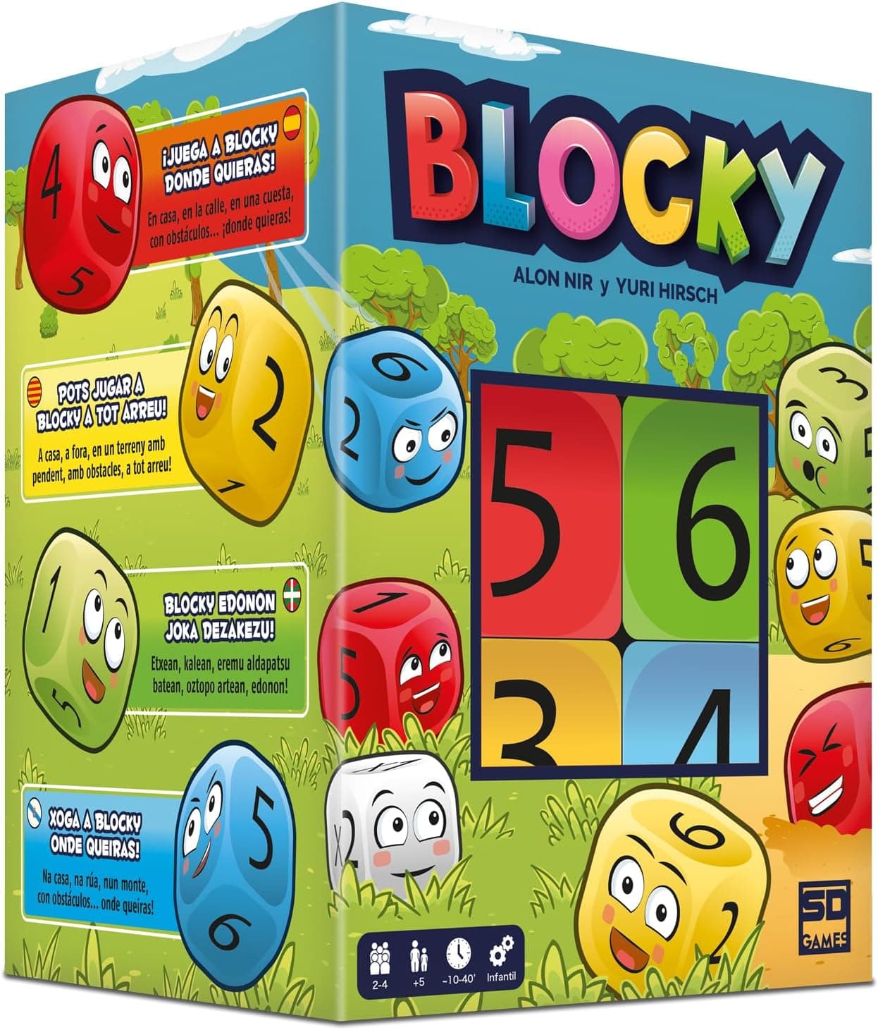 SD GAMES Conjunto de tabuleiro Blocky