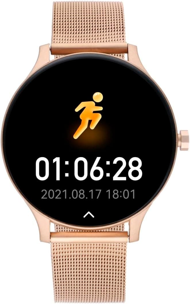 Radiant - Coleção San Diego - relógio inteligente, Smartwatch com pulsómetro, tensômetro, monitor de sono e função de pulseira atividade digital. Para homem e mulher. Compatível com Android iOS