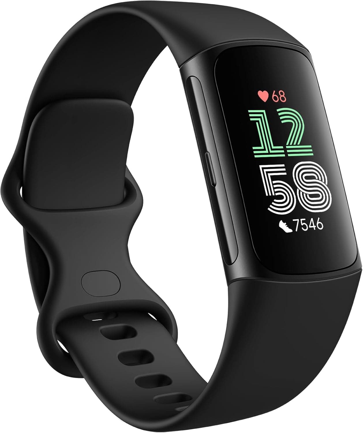 Google Fitbit Charge 6 Pulseira de atividade com 6 meses de subscrição do serviço premium incluída, 7 dias de bateria, Google Wallet e Google Maps