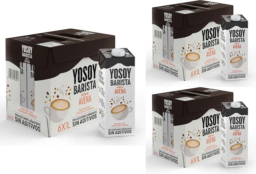 Yosoy Aveia barista para café - 18 x 1 L