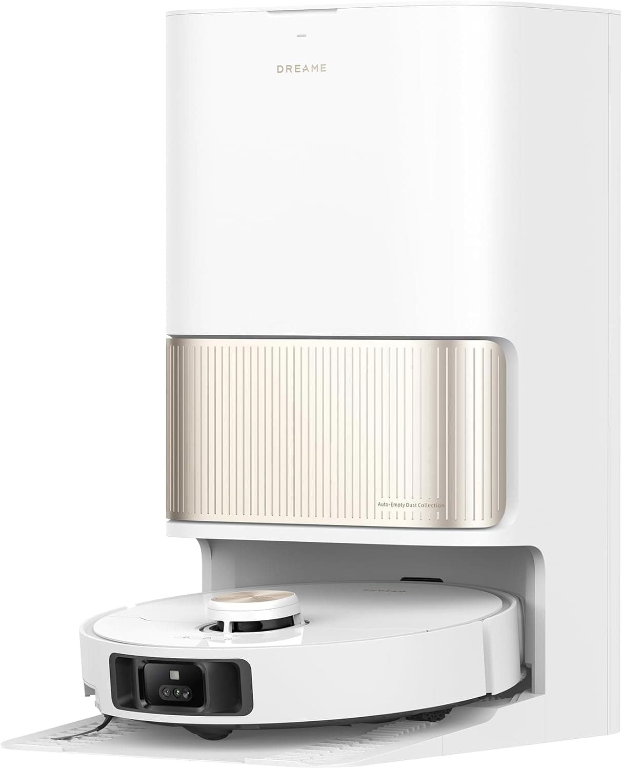 dreame L40 Ultra Robot aspirador e lava-chão, 11 000 Pa, escova lateral extensível e elevável, roupa e tábua de lavar a 65 °C, auto-limpeza, vácuo automático, recarga automática