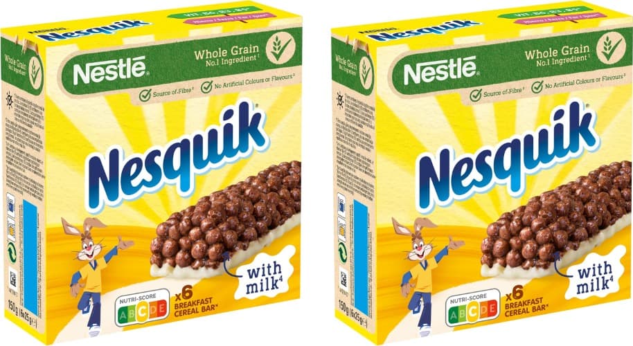 Nesquik Nestlé Barrinhas de cereais Nesquik, 12 x 25 g