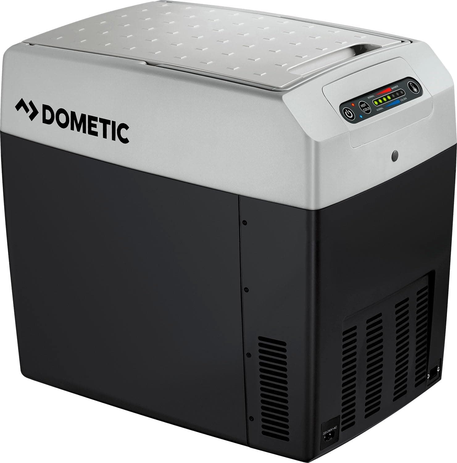 DOMETIC TropiCool TCX 21 Geladeira elétrica portátil, 20 l, mini frigorífico para carro, camião, barco e auto-caravana, 12/24 V e 230 V