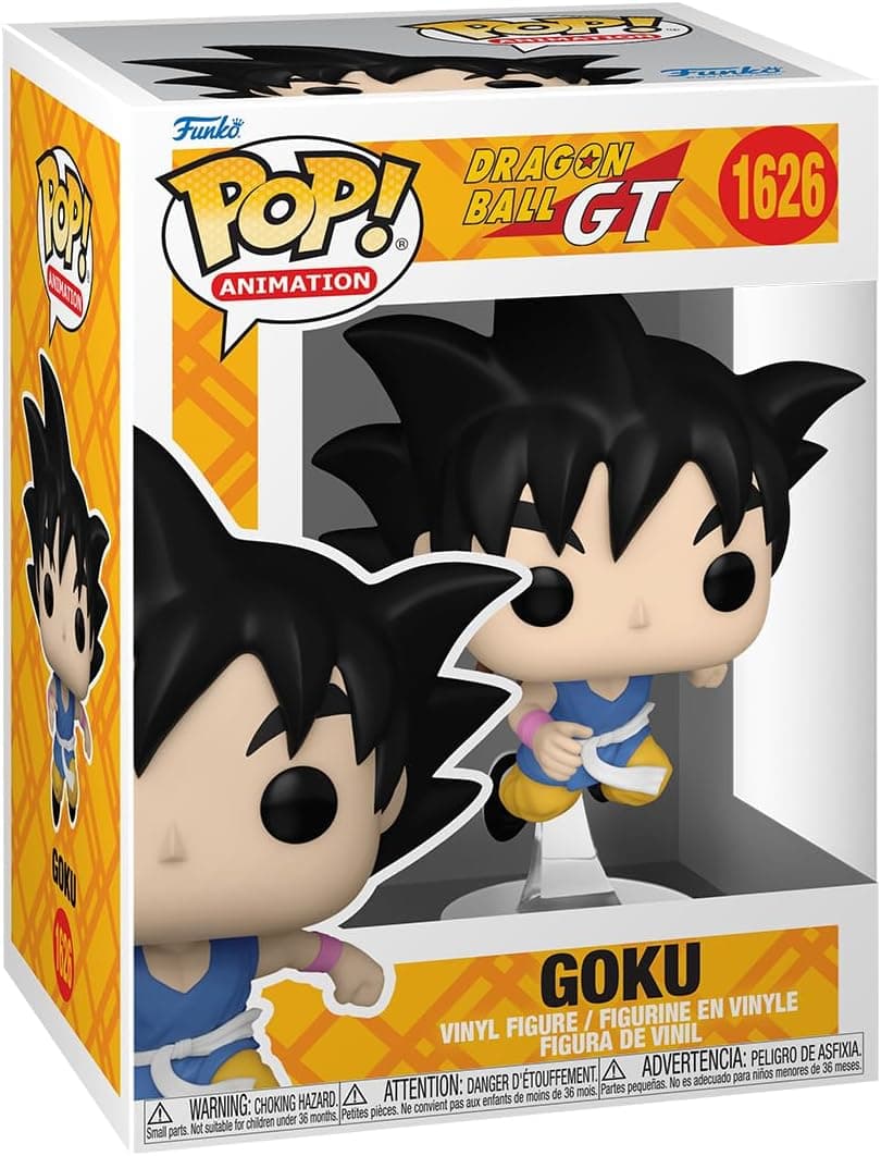 Funko Pop! Animation: DBGT - Goku - Dragon Ball GT - Figura de vinil colecionável - ideia de presente - Mercadoria oficial - Brinquedos para crianças e adultos