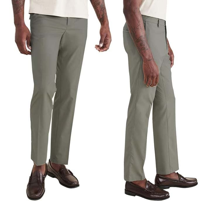 Dockers Go Signature Khaki Slim Calças Chino para homem