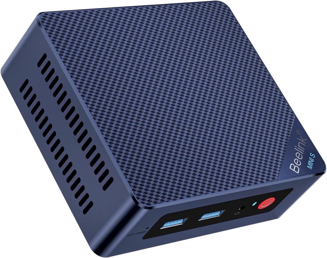 Beelink MINI-S13 Pro Mini PC, 13ª geração Intel Twin Lake-N150 Processor (up to 3,60 GHz) mini computador, 16 GB RAM 500 GB SSD Business computador de mesa, duplo HDMI/WiFi 6/BT 5.2/RJ45/WOL