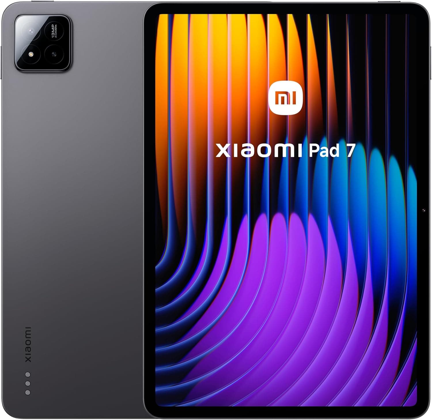 Xiaomi Pad 7 Tablet de 11,2" 3,2K (Snapdragon 7+ Gen 3, 8 GB RAM, 128 GB ROM, 4 altifalantes, WiFi 6E, bateria de 8850 mAh, carregador não incluído), cinzento (versão ES)