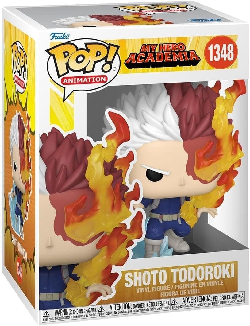 Funko Pop! Animation: MHA - Shoto Todoroki - My Hero Academia - Figura de vinil colecionável - ideia de presente- Mercadoria oficial - Brinquedos para crianças e adultos - fãs de anime