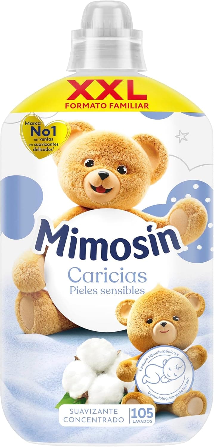 Mimosín Softener Concentrated Caresses | Amaciador concentrado para 105 lavagens
