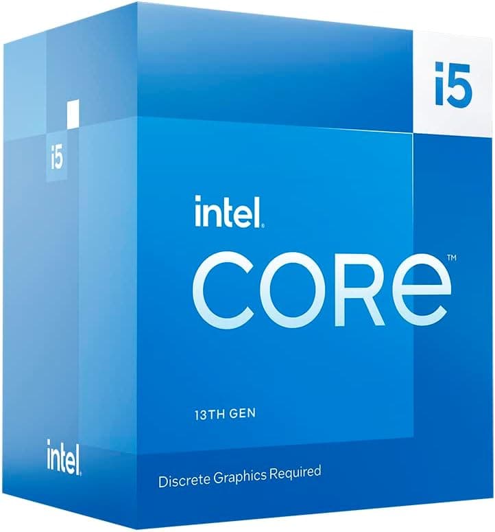 Intel Core i5-13400F, processador para desktop, 10 núcleos (6 P-cores + 4 E-cores) 20 MB de cache, até 4,6 GHz