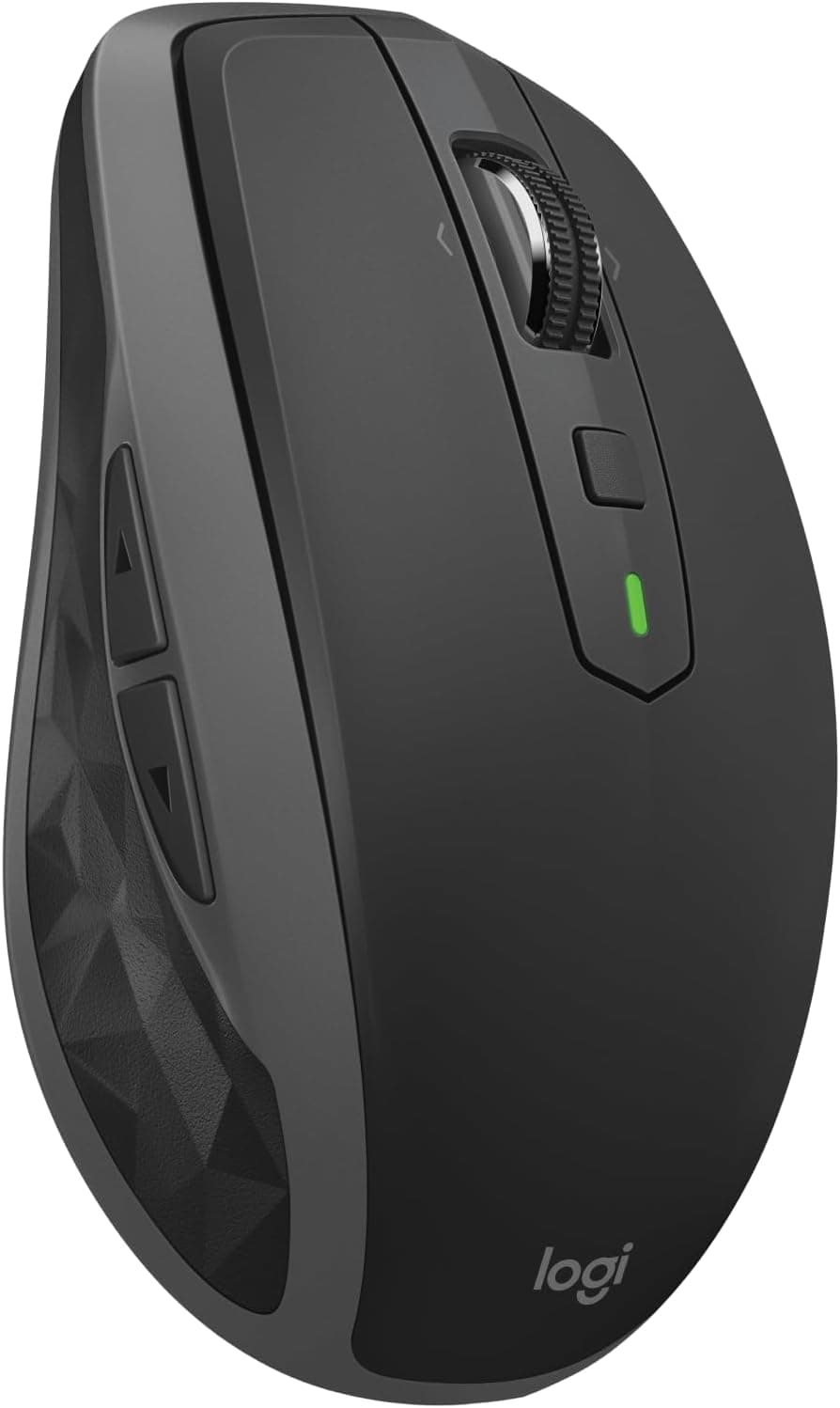 Logitech MX Anywhere 2S Bluetooth Edition Wireless Mouse, deslocamento super rápido, multisuperfície, recarregável, portátil, conecta-se a 3 computadores Mac/PC - grafite