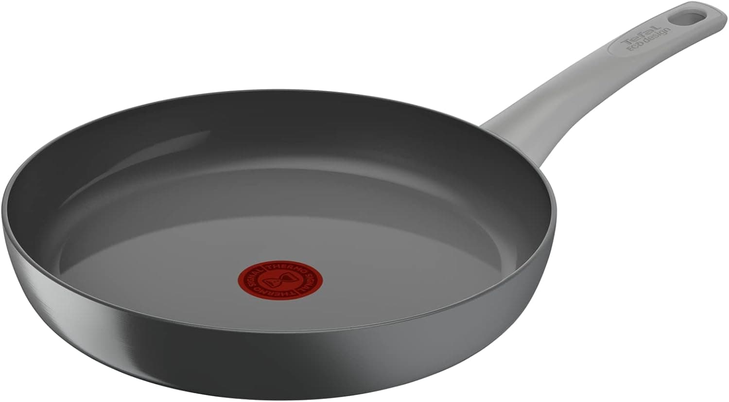 Tefal Renew On Frigideira de 32 cm, alumínio 100% reciclado, revestimento antiaderente cerâmico sem PFOA, sinal térmico, embalagem 90% reciclada, todos os tipos de cozinhas