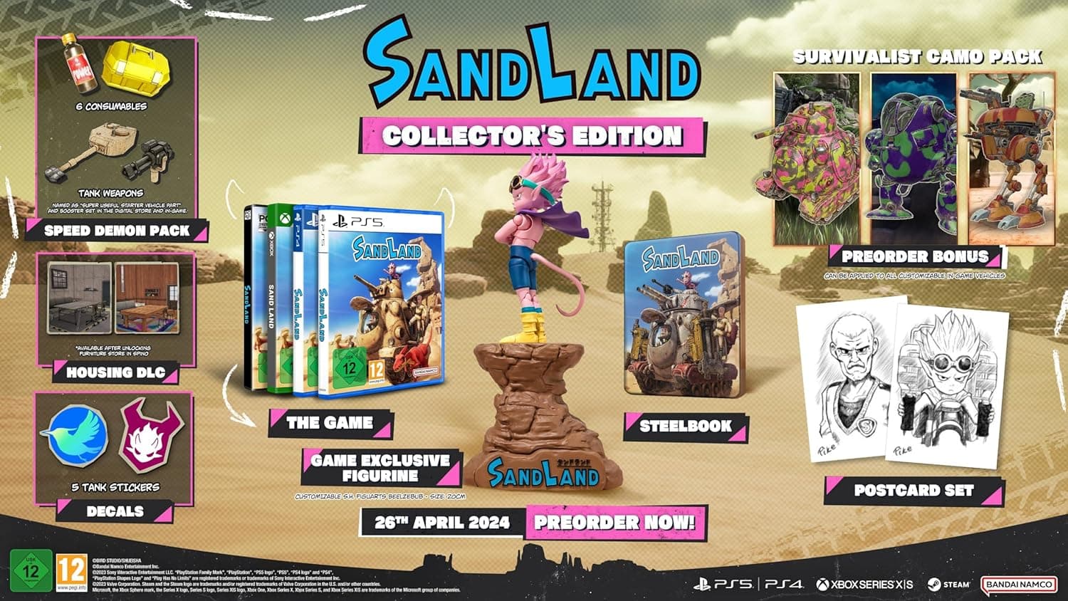 Sand Land Collector Edition, PS5