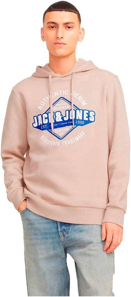 JACK & JONES Hoodie Logo para Homem