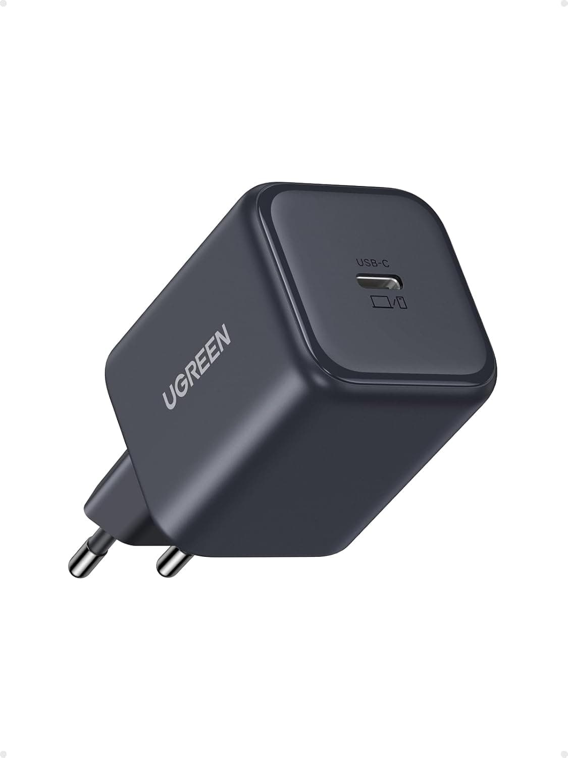 UGREEN USB C Charger 45W GAN | Carregador de parede compacto com carregamento super rápido compatível com Samsung, MacBook Air, iPhone e Pixel, sem cabo