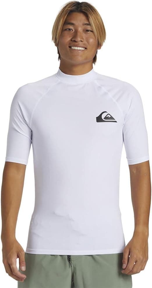 Quiksilver Everyday - T-shirt de surf de manga curta com proteção solar UPF 50 para homem