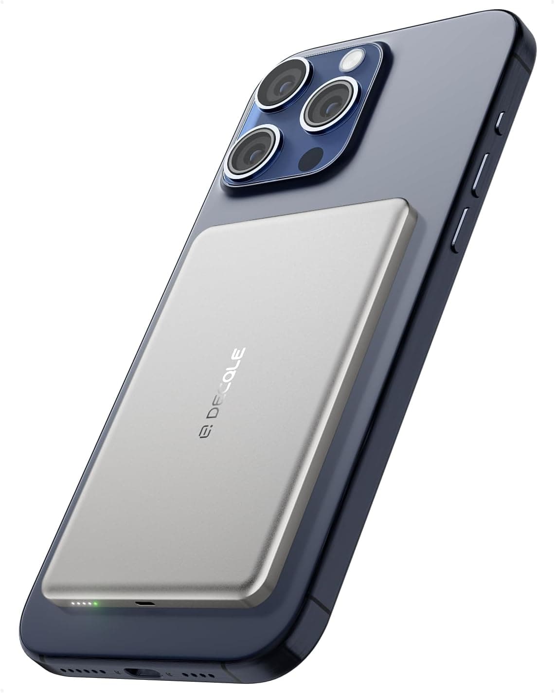 decqle Air | Power bank magnético ultra fino 5000 mAh compatível MagSafe para iPhone