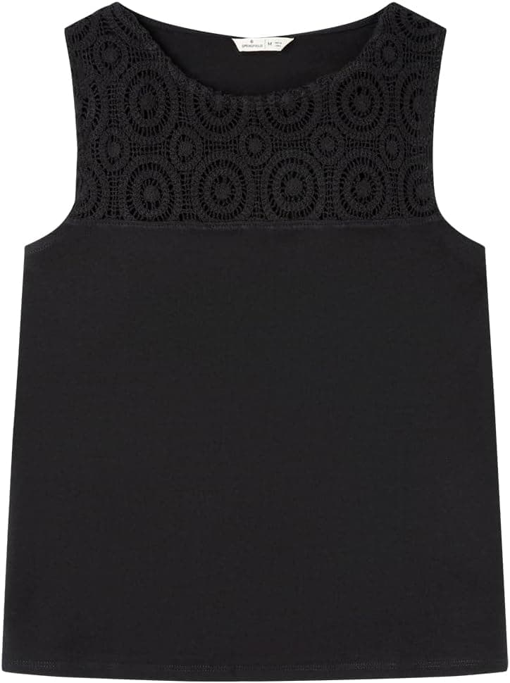 SPRINGFIELD Top Mulher Preto