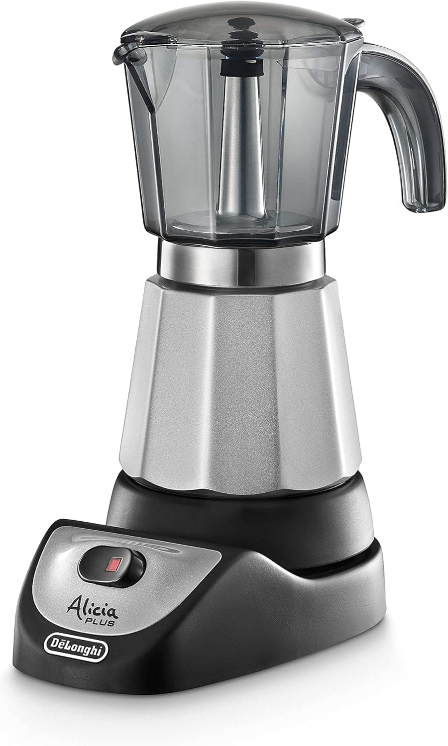 De'Longhi EMKM 6 Alicia | Cafeteira elétrica moka para 6 chávenas com função auto-off