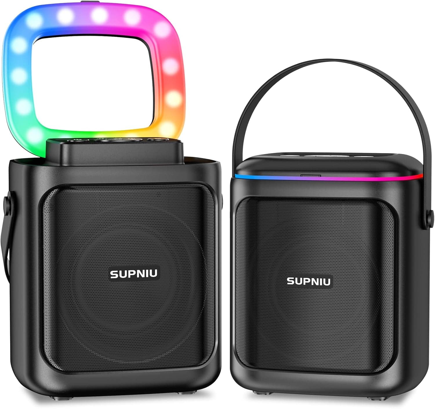 Altifalante Bluetooth potente de 30 W sem fios com som estéreo cristalino: TWS acoplamento e 24 horas de reprodução com luzes LED, altifalantes Bluetooth ideais para festas, viagens e eventos