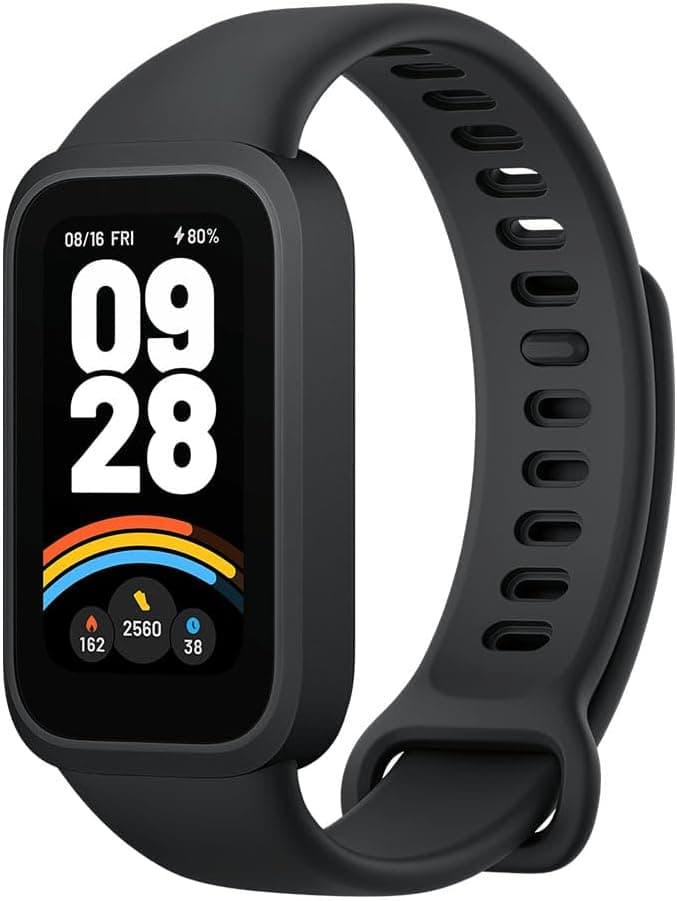 Xiaomi Smart Band 9 Active - Pulseira de atividades, autonomia de até 18 dias, tela TFT de 1,47" com taxa de atualização de 60 Hz, 5ATM, aplicativo Mi Fitness