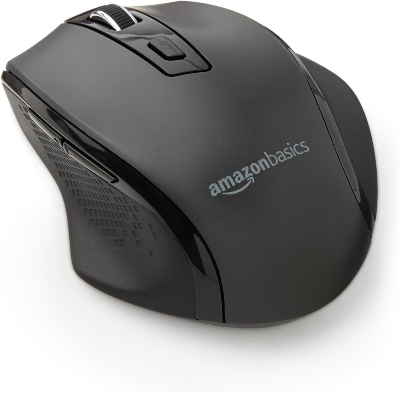 Amazon Basics Rato sem fios ergonómico, DPI ajustável, preto