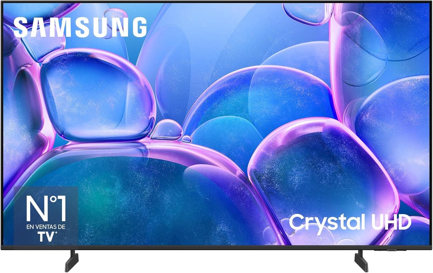 Samsung TV de 43 polegadas Crystal UHD U7005 4K Smart TV, cores incríveis com processador de cristal 4K, ouça todos os altifalantes com Q-Symphony, os seus dados protegidos Knox Security