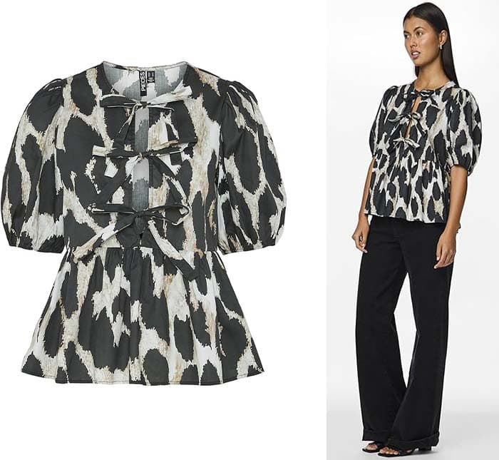 PIECES Blusa para mulher