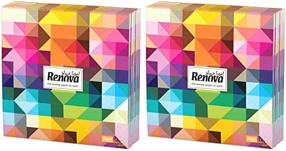 Renova Guardanapos de papel ultra-decorados - 20 guardanapos