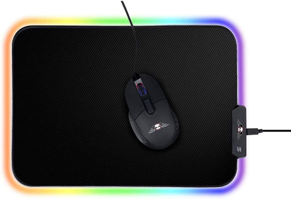 Tapete GAMING luz RGB sem brilho