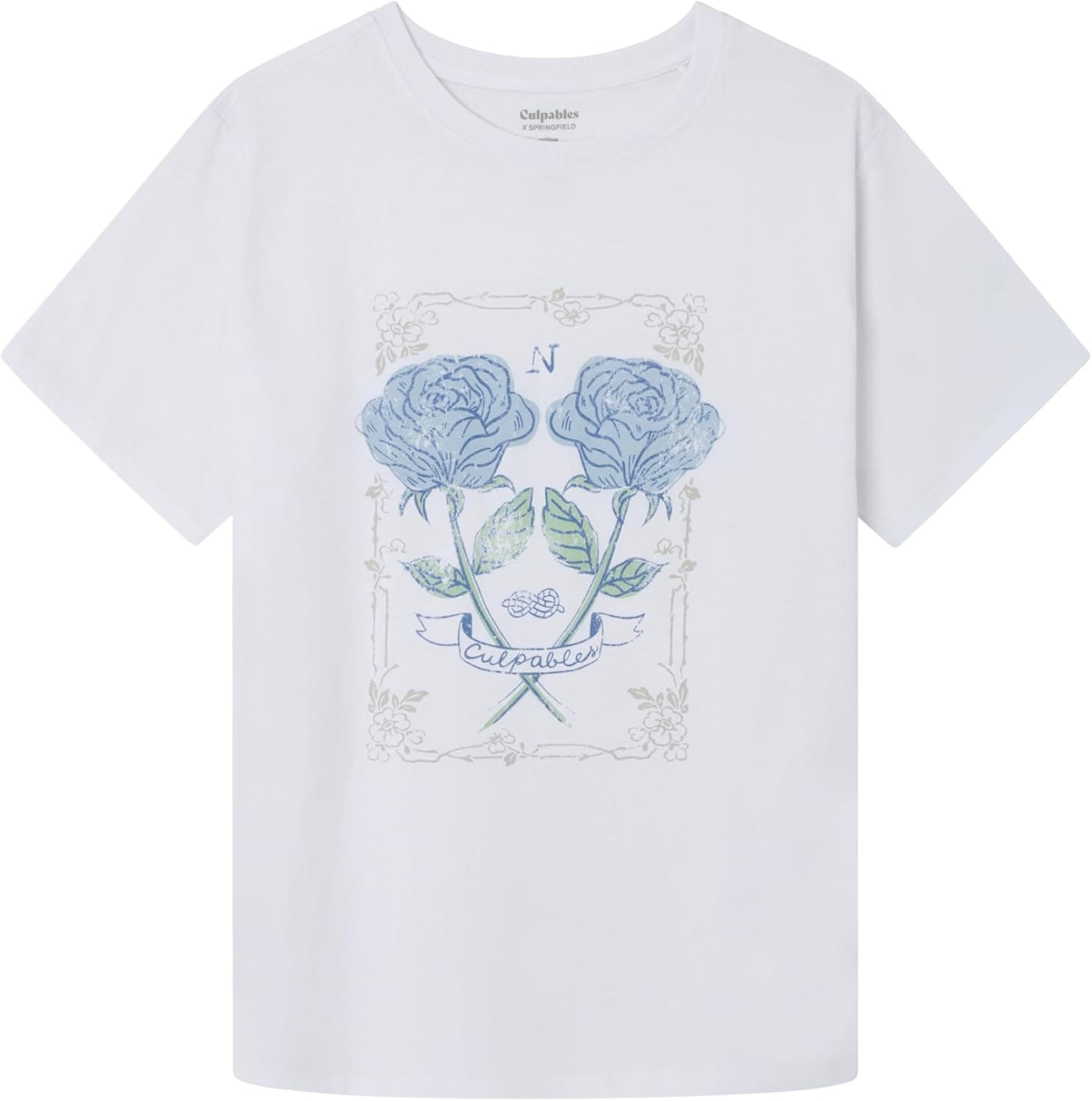 SPRINGFIELD Culpables Collection | T-shirt de manga curta para mulher