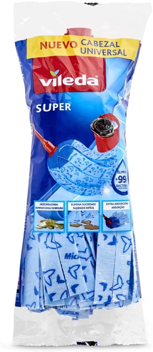 Vileda - Superfregona com zona 100% microfibras