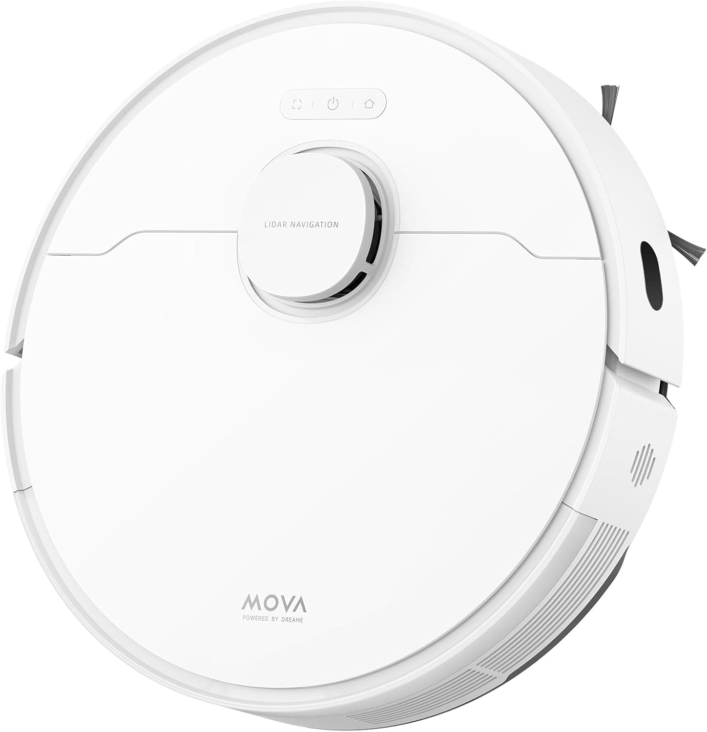 MOVA S10 Robot aspirador e esfregona de chão, 7000 Pa Sucção, deteção inteligente de obstáculos, adaptador 3D, elevação de esfregona de 7 mm, é adequado para pêlos de animais de estimação, pisos