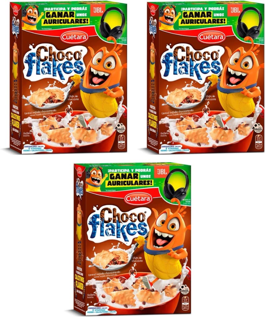 Choco Flakes 520 g x 3