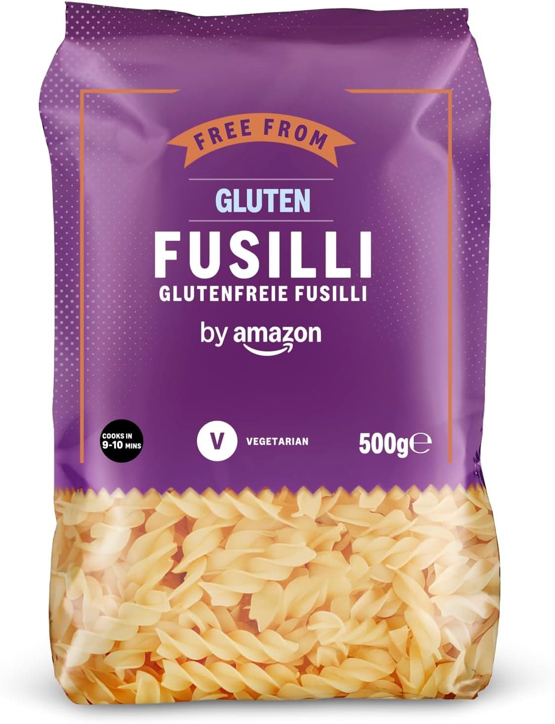 by Amazon Pasta Sem Glúten | Massa curta de milho e arroz 500 g